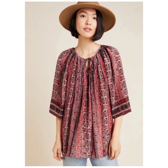 Anthropologie Aleksa Boho Tunic Size XS - Picture 3 of 7